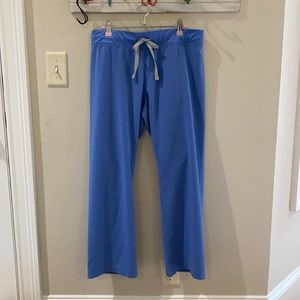 Figs ceil blue Livingston scrub pant